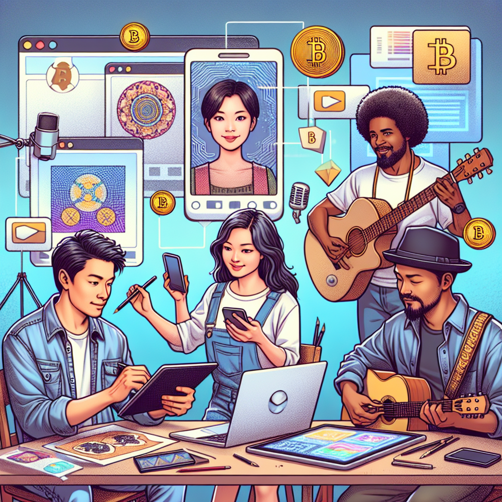 How blockchain is empowering content creators with direct monetization
